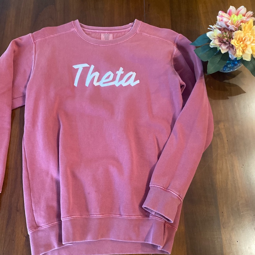 COMFORT COLORS KAPPA ALPHA THETA CREWNECK